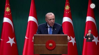 ANKARA / TEKHA Cumhurbaşkanı Recep Tayyip Erdoğan, Cumhurbaşkanlığı Külliyesi’nde gerçekleştirilen