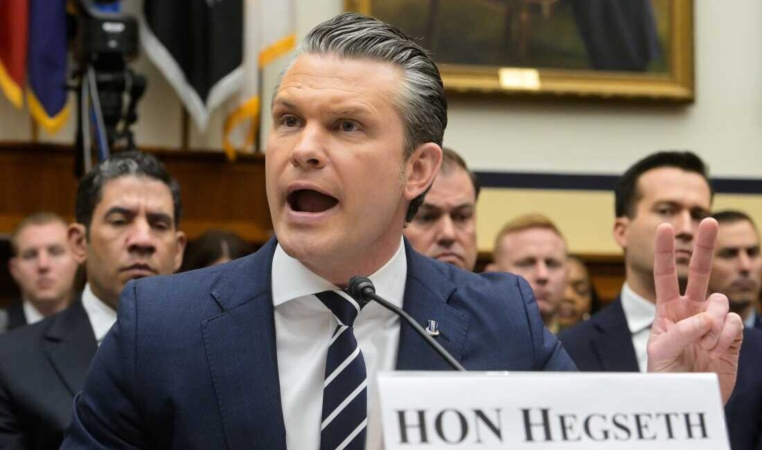 ABD / TEKHA ABD Savunma Bakanı Pete Hegseth, Pentagon’da düzenlediği