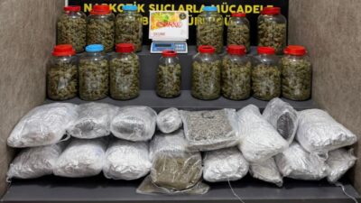 İZMİR / TEKHA İzmir ve Karşıyaka Cumhuriyet başsavcılıkları tarafından uyuşturucu