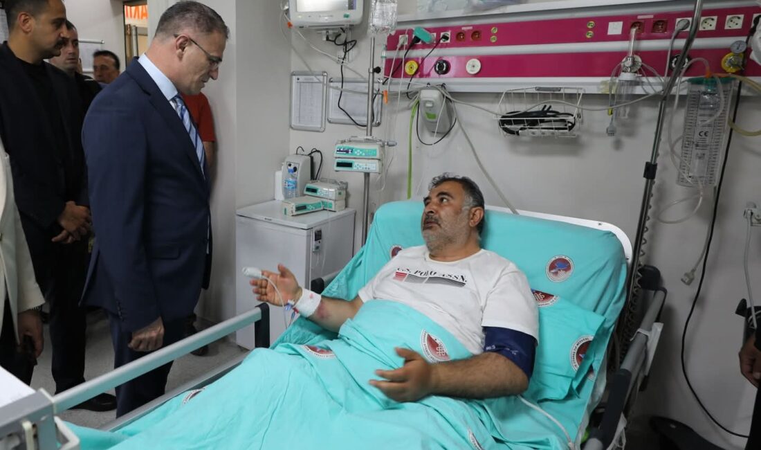   Van Valisi Dr.Ozan Balcı,rahatsızlığı nedeniyle Dursun Odabaş Tıp Merkezi’nde