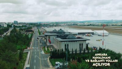 ANKARA / TEKHA Kapsamlı modernizasyon çalışmalarının tamamlandığı Etimesgut Havalimanı, bugün