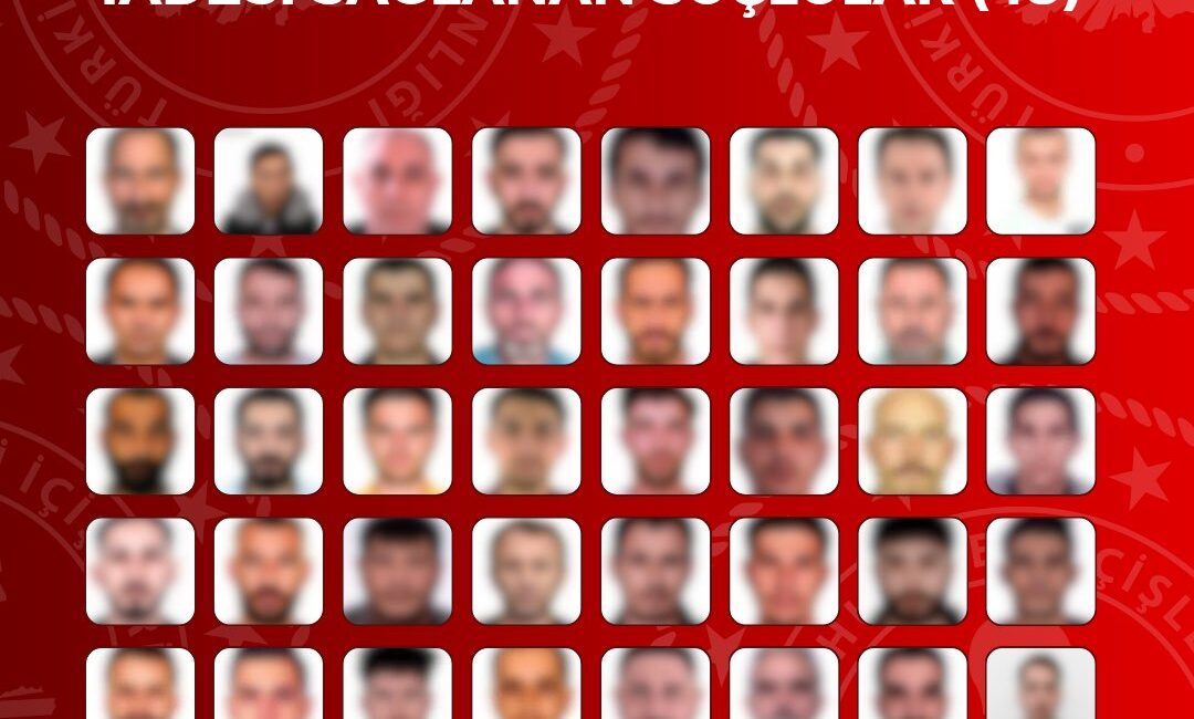 ANKARA / TEKHA İçişleri Bakanlığı, yurt dışında kırmızı bültenle aranan