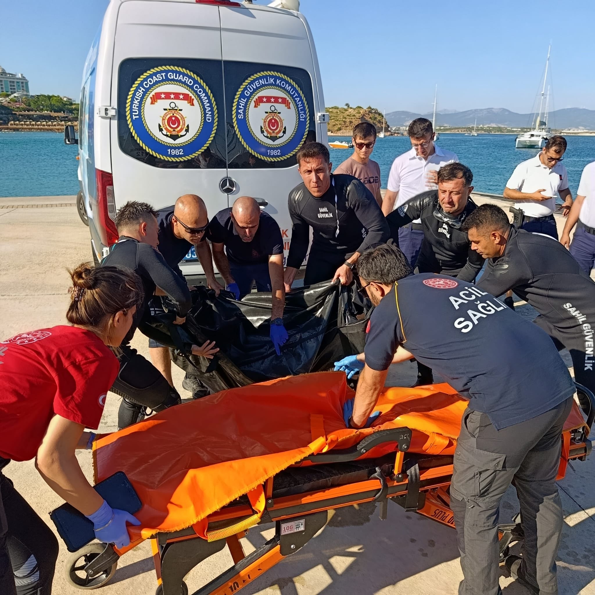 Aydın’ın Didim ilçesinde dalış yapmak için girdiği denizden çıkmadığı belirlenen