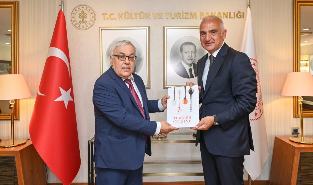 ANKARA / TEKHA Kültür ve Turizm Bakanı Mehmet Nuri Ersoy,