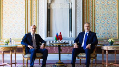 GÜRCİSTAN / TEKHA Dışişleri Bakanı Hakan Fidan, Türkiye-Azerbaycan-Gürcistan Üçlü Dışişleri