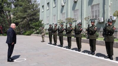 Milli Savunma Bakanı Yaşar Güler, Kahramanmaraş’taki birliklerde inceleme ve denetlemelerde