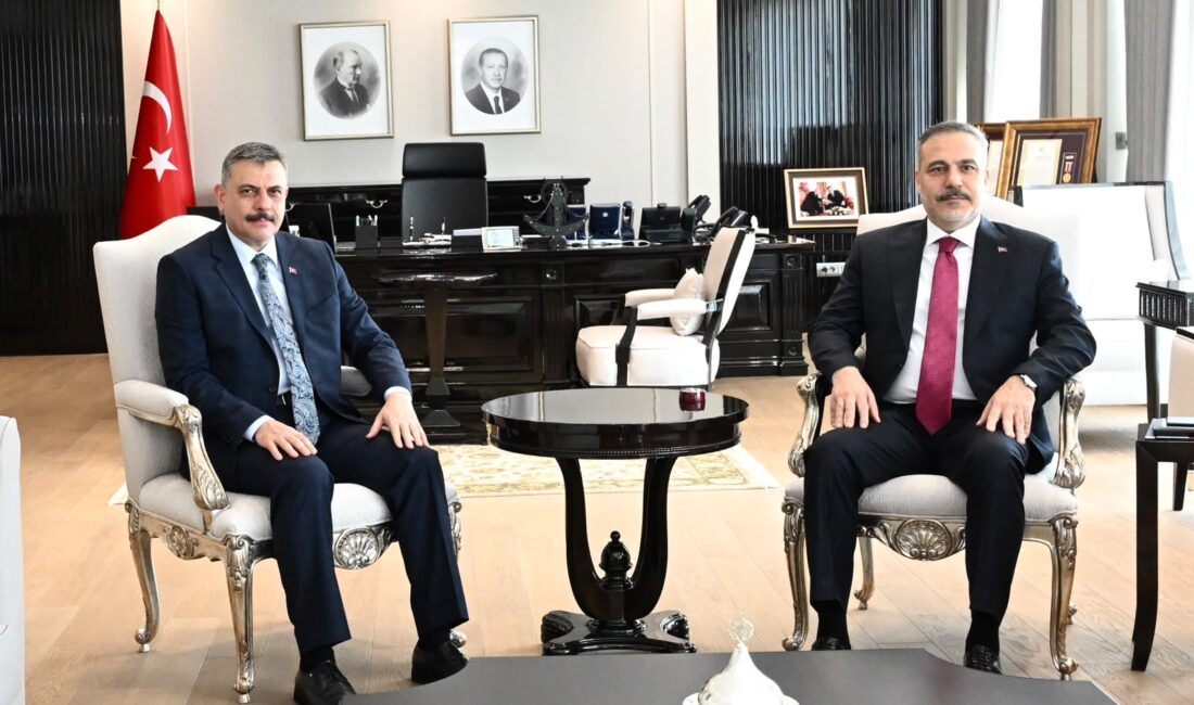 ANKARA / TEKHA İçişleri Bakanı Mustafa Çiftçi, Dışişleri Bakanı Hakan