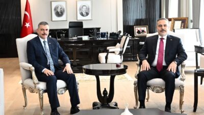 ANKARA / TEKHA İçişleri Bakanı Mustafa Çiftçi, Dışişleri Bakanı Hakan