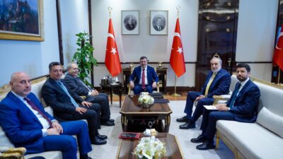 ANKARA / TEKHA Cumhurbaşkanı Yardımcısı Cevdet Yılmaz, Lübnan Başbakan Yardımcısı