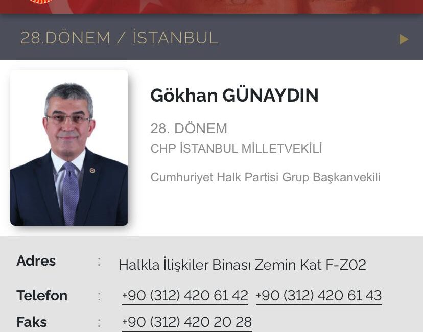 İSTANBUL / TEKHA CHP’de disiplin süreci kapsamında görev unvanı kaldırılan