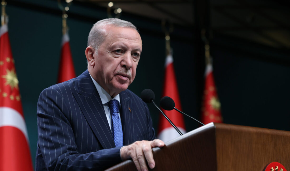 ANKARA / TEKHA Cumhurbaşkanı Recep Tayyip Erdoğan, Cumhurbaşkanlığı Külliyesi’nde gerçekleştirilen