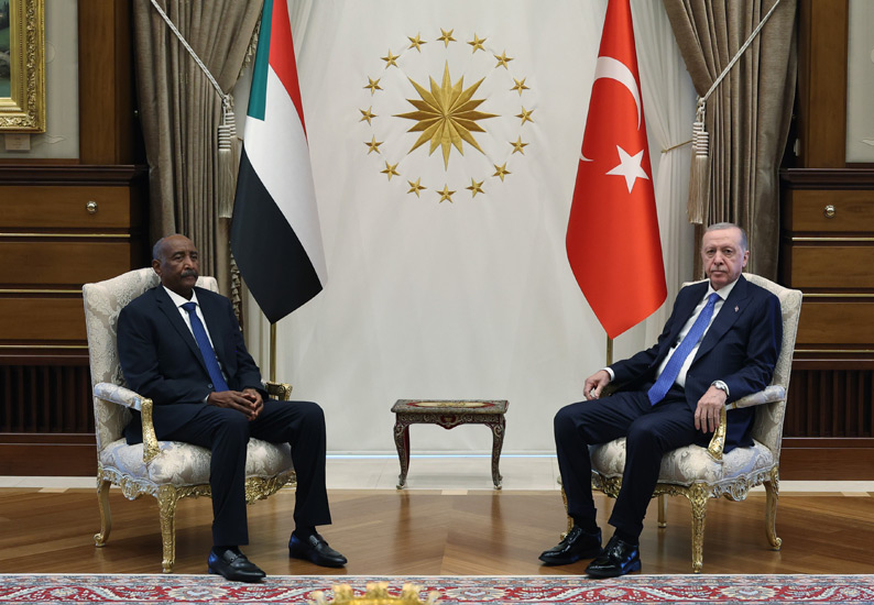 ANKARA / TEKHA Cumhurbaşkanı Recep Tayyip Erdoğan, Sudan Egemenlik Konseyi