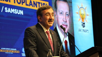 SAMSUN / TEKHA Cumhurbaşkanı Yardımcısı Cevdet Yılmaz, çeşitli etkinliklere katılmak