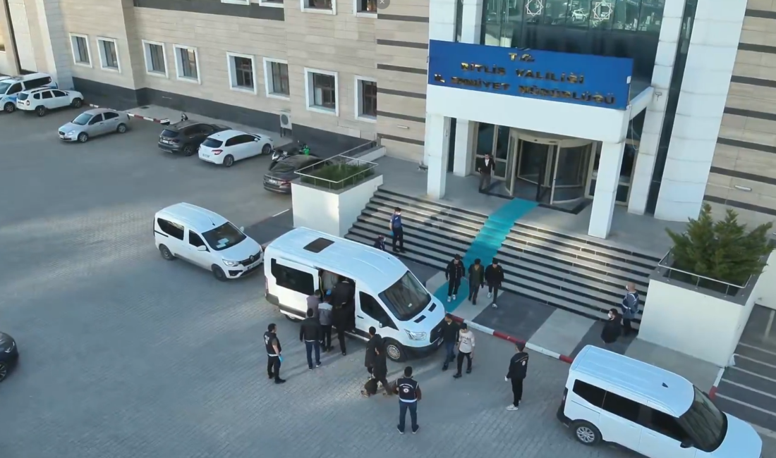 BİTLİS / TEKHA Bitlis İl Emniyet Müdürlüğü ekiplerinin gerçekleştirdiği başarılı