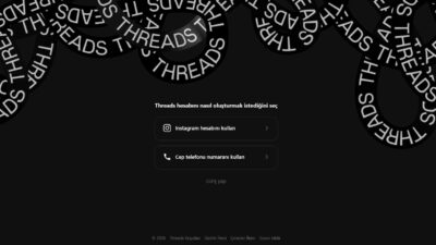 ANKARA / TEKHA Türkiye’deki faaliyetleri aylardır askıda olan Threads, Rekabet