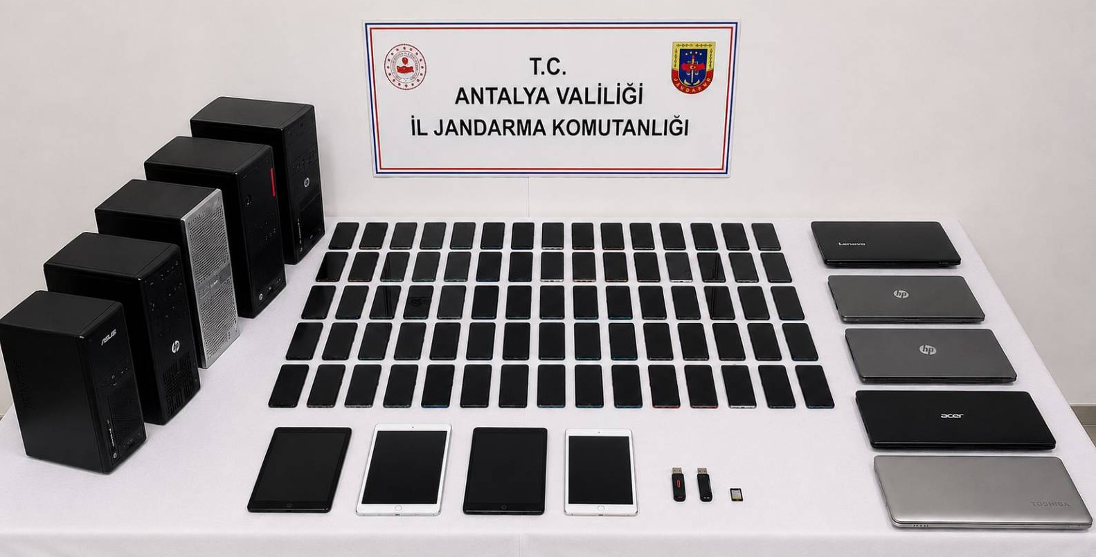 Antalya merkezli 27 ilde düzenlenen yasa dışı bahis operasyonunda 72
