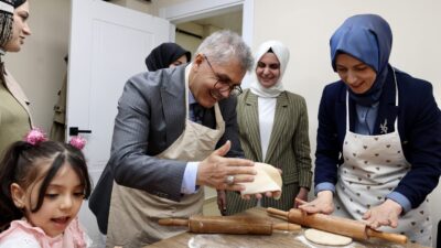 BİNGÖL / TEKHA Bingöl Valisi Cahit Çelik ve eşi Nermin