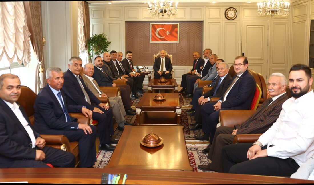 ADIYAMAN / TEKHA Sivas’ın Gürün ilçesi protokolü, Adıyaman Valisi Abdullah