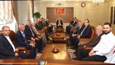 ADIYAMAN / TEKHA Sivas’ın Gürün ilçesi protokolü, Adıyaman Valisi Abdullah