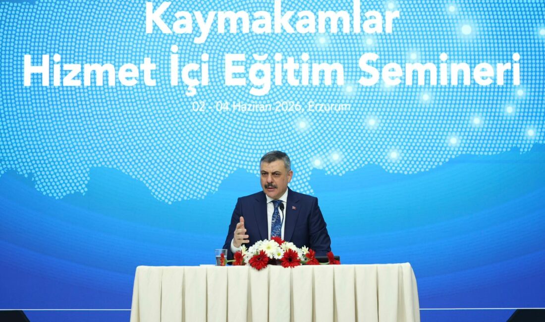 ERZURUM / TEKHA İçişleri Bakanı Mustafa Çiftçi, “Terörsüz Türkiye vizyonu