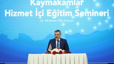 ERZURUM / TEKHA İçişleri Bakanı Mustafa Çiftçi, “Terörsüz Türkiye vizyonu