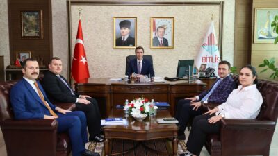 BİTLİS / TEKHA Bitlis Valisi Ahmet Karakaya, Vali Yardımcıları ile