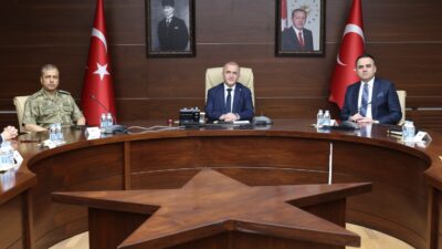 ELAZIĞ / TEKHA Elazığ Valisi Numan Hatipoğlu başkanlığında; 8. Kolordu