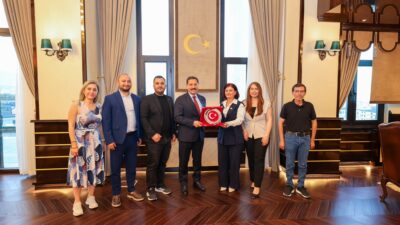 HATAY / TEKHA Hatay Valisi Mustafa Masatlı, Uluslararası Gazeteciler Cemiyeti