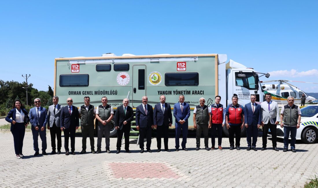 ÇANAKKALE / TEKHA Dardanos’ta bulunan Yangın Yönetim Merkezi’nde, Enerji ve