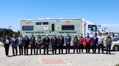 ÇANAKKALE / TEKHA Dardanos’ta bulunan Yangın Yönetim Merkezi’nde, Enerji ve