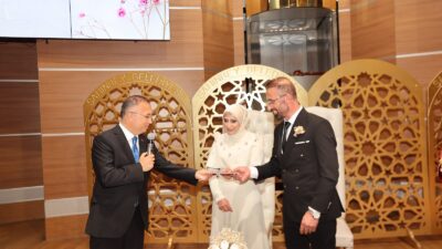 GAZİANTEP / TEKHA Gaziantep Valisi Kemal Çeber, il protokolü ile