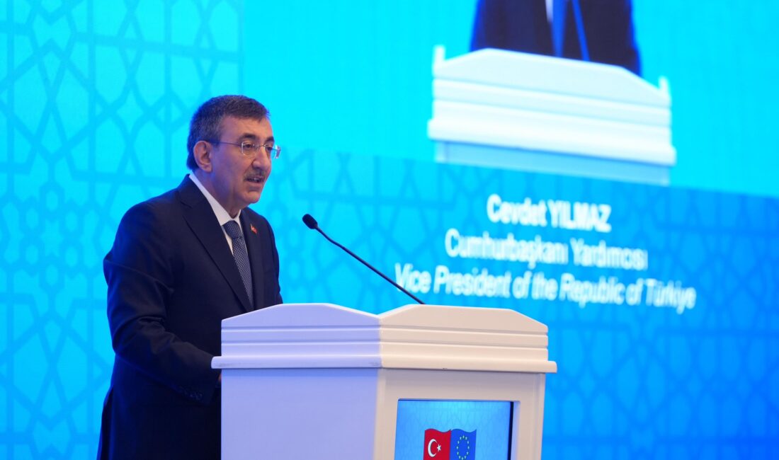 ANKARA / TEKHA Cumhurbaşkanı Yardımcısı Cevdet Yılmaz, Türkiye’nin Avrupa Birliği
