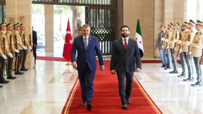 SURİYE / TEKHA İçişleri Bakanı Mustafa Çiftçi, resmi temaslarda bulunmak