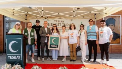 Yeşilay Yalova Şubesi tarafından organize edilen 13. Geleneksel Yeşilay Bisiklet