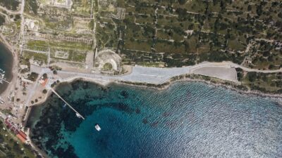 MUĞLA / TEKHA Muğla’nın Datça ilçesindeki Knidos Ören Yeri’nde yürütülen