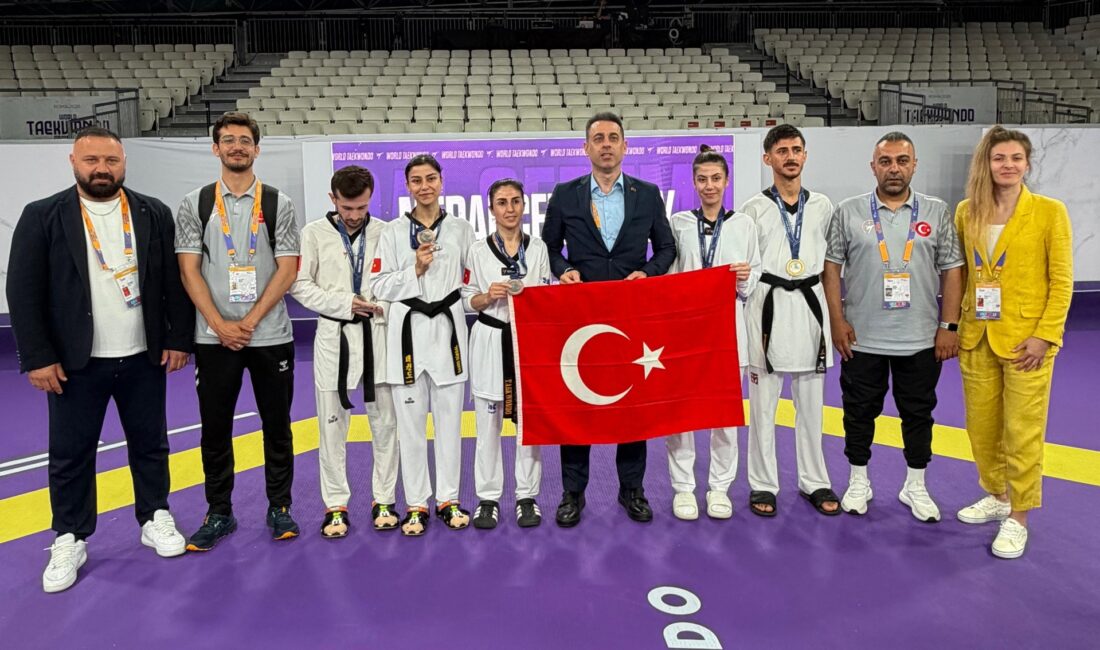 Milli taekwondocular, İtalya ve Almanya’da eş zamanlı olarak düzenlenen uluslararası