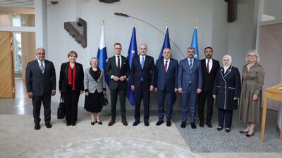 HELSİNKİ / TEKHA Türkiye Büyük Millet Meclisi (TBMM) Başkanı Numan