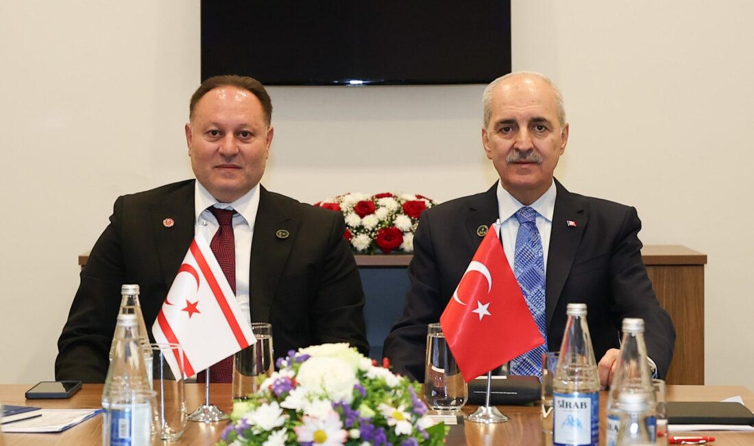 AZERBAYCAN / TEKHA Türkiye Büyük Millet Meclisi Başkanı Numan Kurtulmuş,