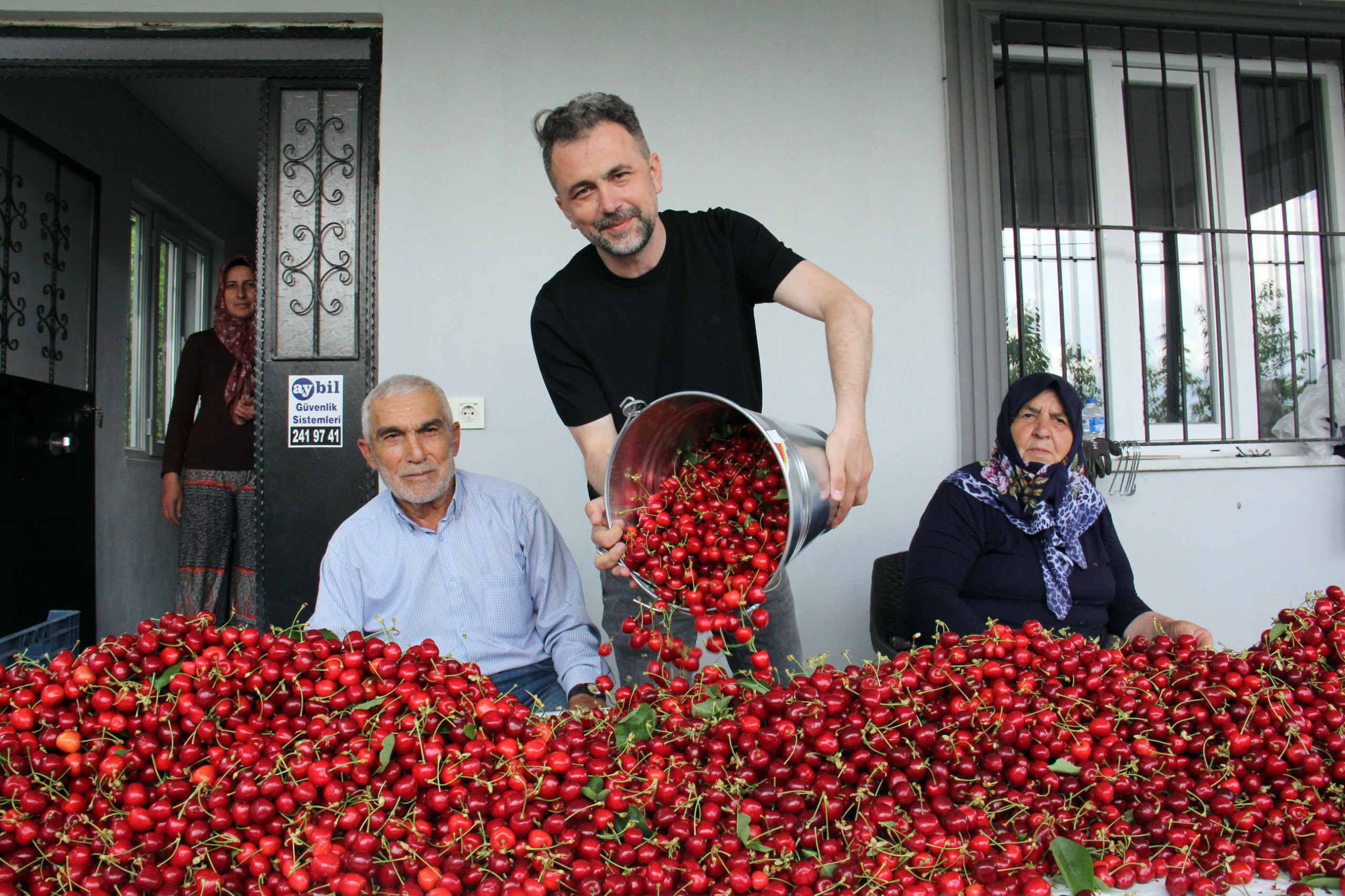 Türkiye’de yaklaşık iki hafta önce İzmir-Manisa bölgesinde hasadına başlanan kirazın,
