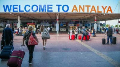 Antalya’ya 6 ayda yurt dışından hava yoluyla gelen yolcu sayısı