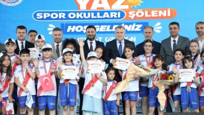 İSTANBUL / TEKHA Kağıthane Belediyesi tarafından düzenlenen Yaz Spor Okulları