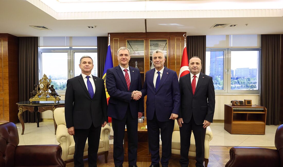 ANKARA / TEKHA Ticaret Bakanı Ömer Bolat, Moldova Başbakan Yardımcısı