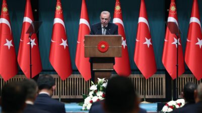 ANKARA / TEKHA Cumhurbaşkanı Recep Tayyip Erdoğan, Kabine Toplantısı’nın ardından