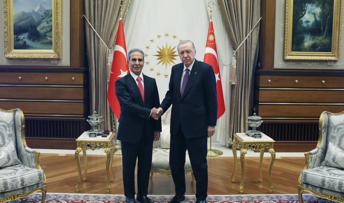 ANKARA / TEKHA Cumhurbaşkanı Recep Tayyip Erdoğan, Türkiye’yi ziyaret eden