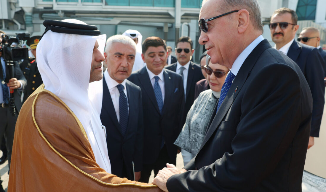 KATAR / TEKHA Katar Başbakan Yardımcısı Karşıladı Cumhurbaşkanı Recep Tayyip
