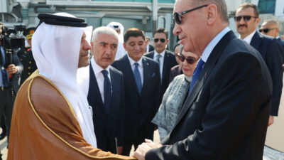KATAR / TEKHA Katar Başbakan Yardımcısı Karşıladı Cumhurbaşkanı Recep Tayyip