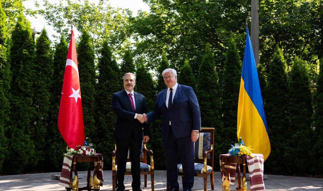 UKRAYNA / TEKHA Dışişleri Bakanı Hakan Fidan, resmi ziyaret gerçekleştirdiği