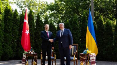 UKRAYNA / TEKHA Dışişleri Bakanı Hakan Fidan, resmi ziyaret gerçekleştirdiği