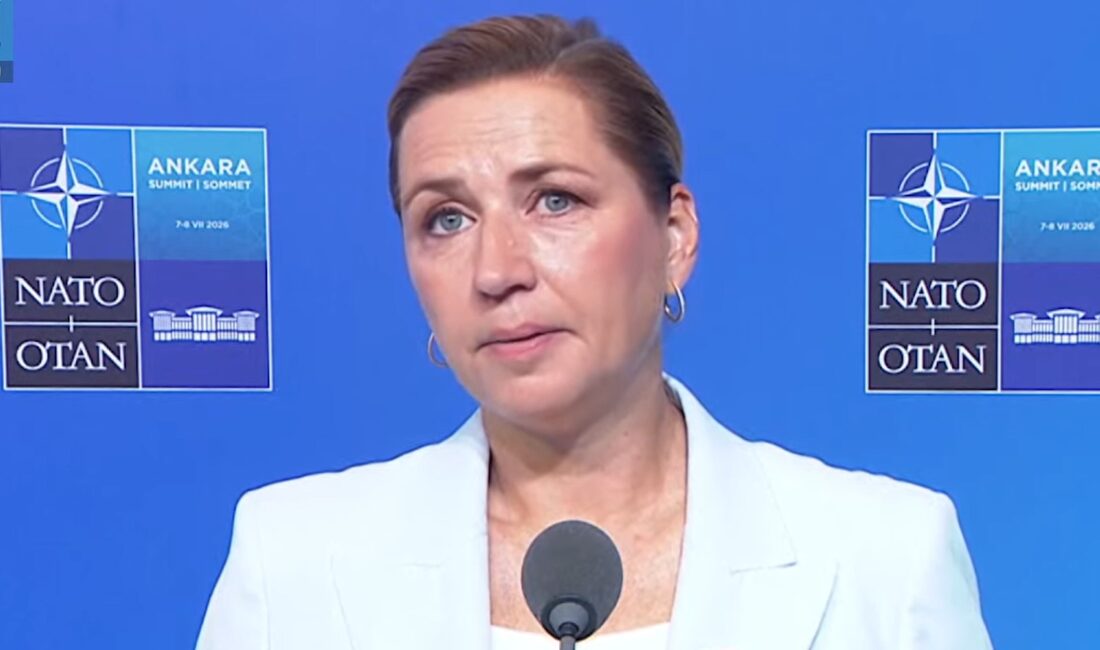 DANİMARKA / TEKHA Danimarka Başbakanı Mette Frederiksen, küresel güvenlik ortamının