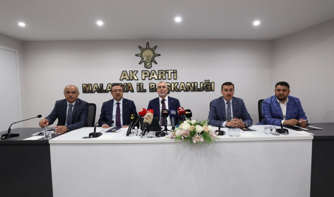 MALATYA / TEKHA Çalışma ve Sosyal Güvenlik Bakanı Vedat Işıkhan,